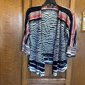 NIC+ZOE Multicolor Striped Cardigan